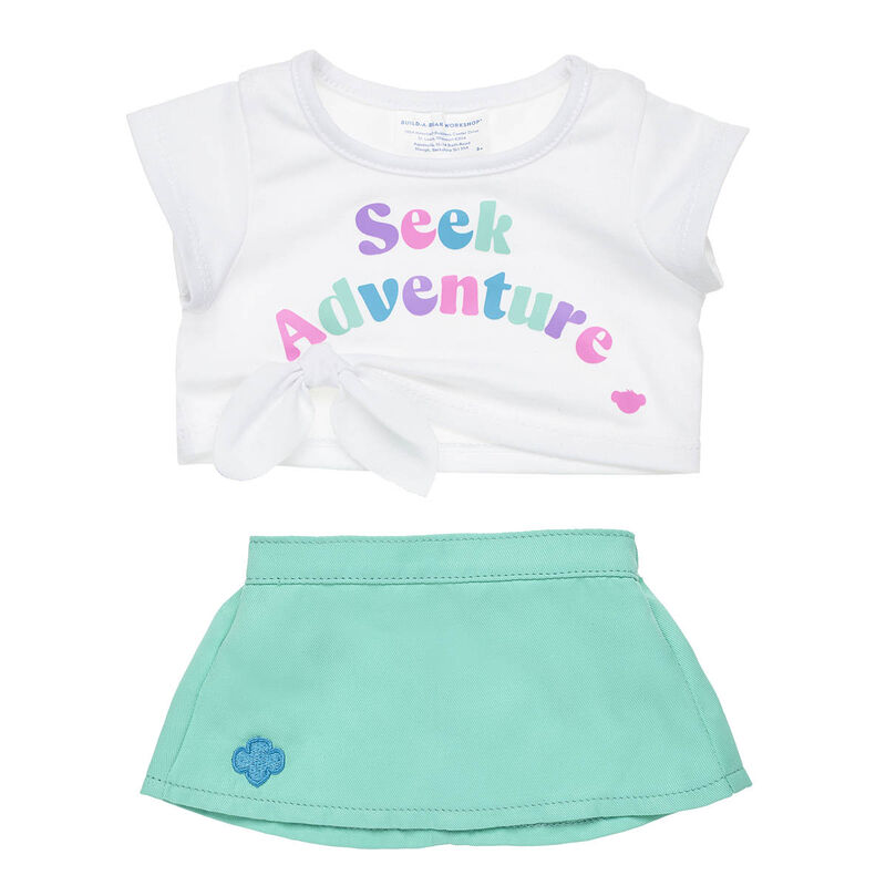 Girl Scout "Seek Adventure" Skirt Set - Build-A-Bear Workshop®
