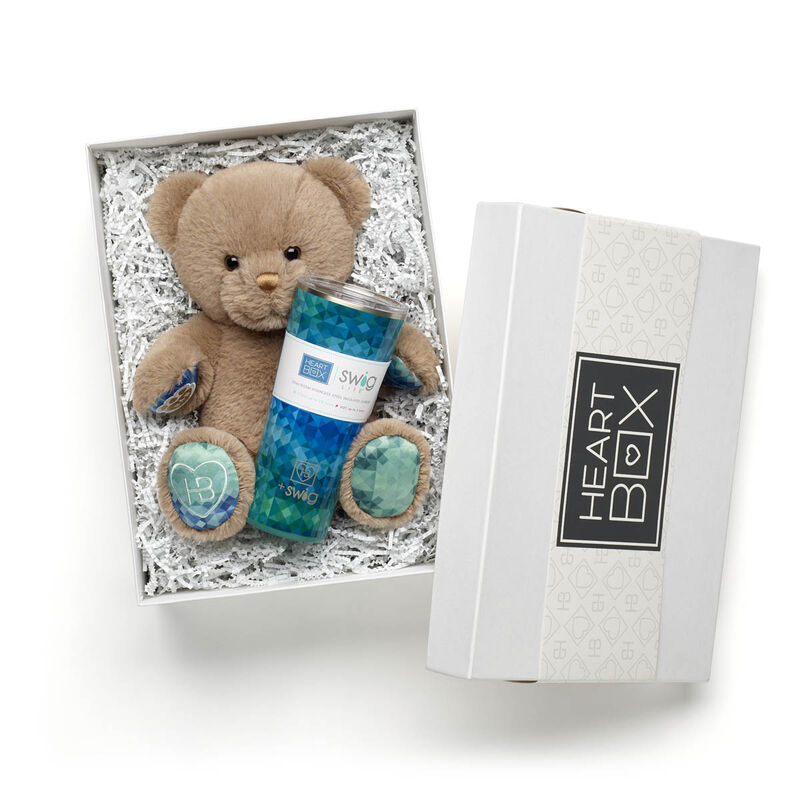 Well Wishes Teddy Bear with Swig Life Stainless Steel Insulated Tumbler Stuffed Animal Gift Set - Build-A-Bear Workshop®