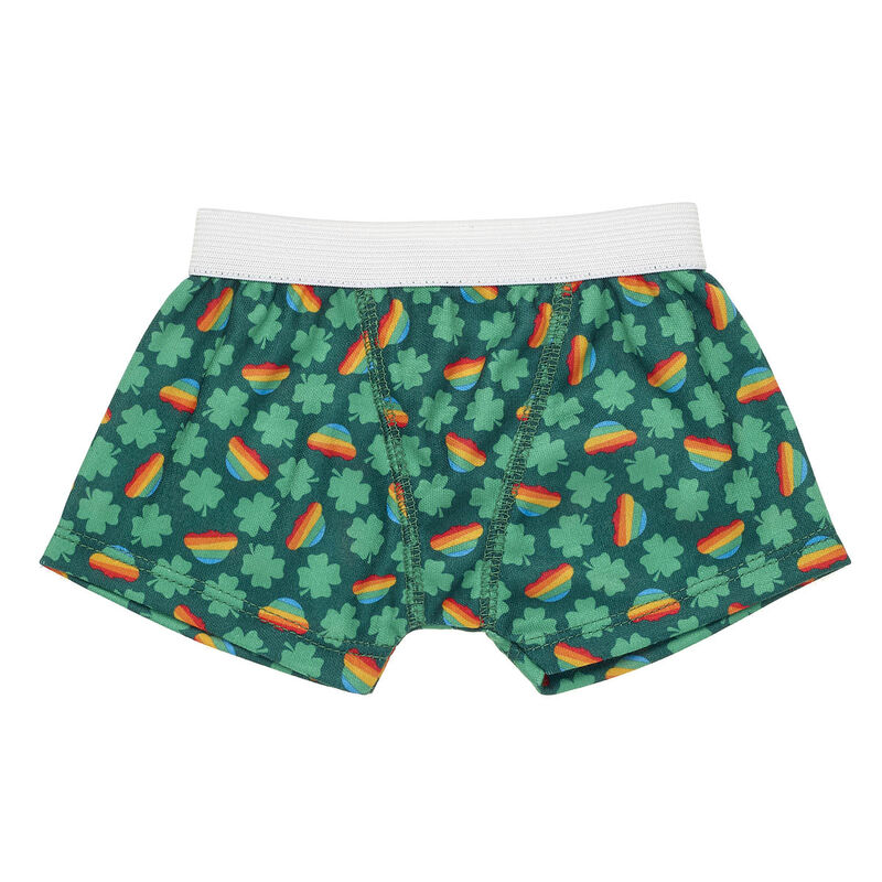 Online Exclusive St. Patrick's Day Boxers for Stuffed Animals - Build-A-Bear Workshop®