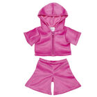 Online Exclusive Pink Velour Tracksuit for Stuffed Animals - Build-A-Bear Workshop®