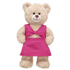 Fuchsia Tie Cutout Dress - Shop Online at Build-A-Bear®