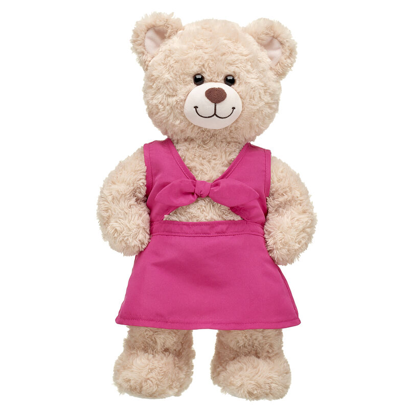 Fuchsia Tie Cutout Dress - Shop Online at Build-A-Bear®