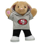 Pawlette™ Bunny Plush San Francisco 49ers Hoodie Gift Set