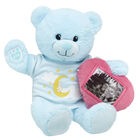 Baby Blue Teddy Bear Moon Gift Set with Picture Frame Wristie