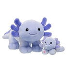 Lavender Axolotl Stuffed Animal & Mini Beans Gift Set