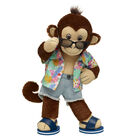 Smiley Monkey Stuffed Animal Tropical Summer Gift Set