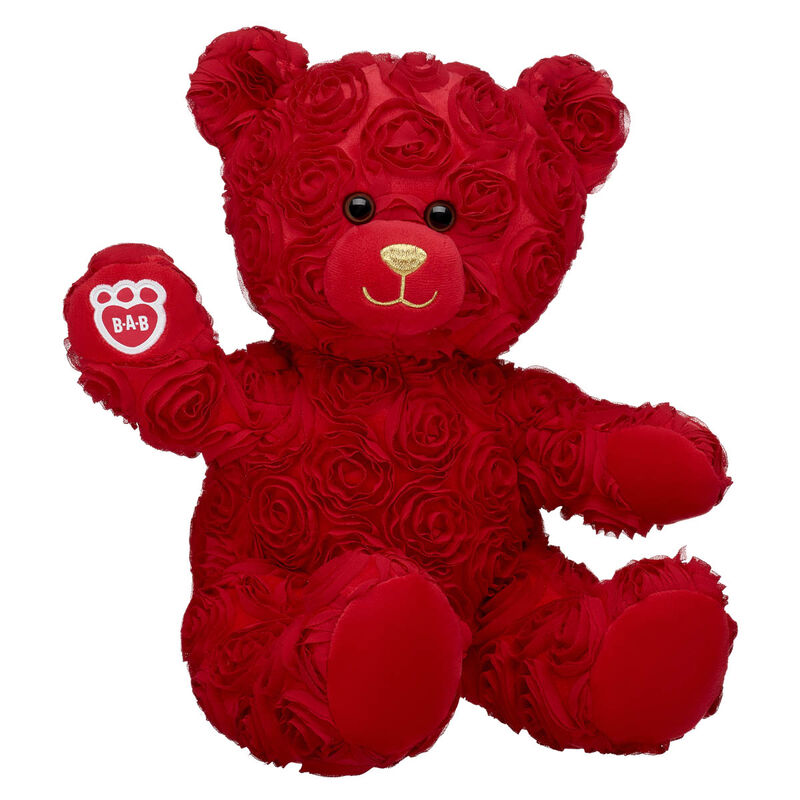 Red Roses Teddy Bear - Build-A-Bear Workshop®