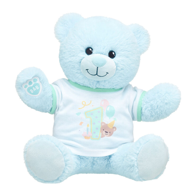 Online Exclusive Blue Baby Bear First Birthday Gift Set