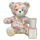 Oh So Lovely Teddy Bear with Trapp Signature Home Collection No. 60 Jasmine Gardenia Scented Candle