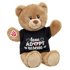 Lil' Cub® Brownie Teddy Bear "Love, Adopt, Rescue" Gift Set