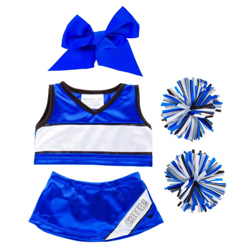 Online Exclusive Blue Cheerleading Uniform 5 pc.