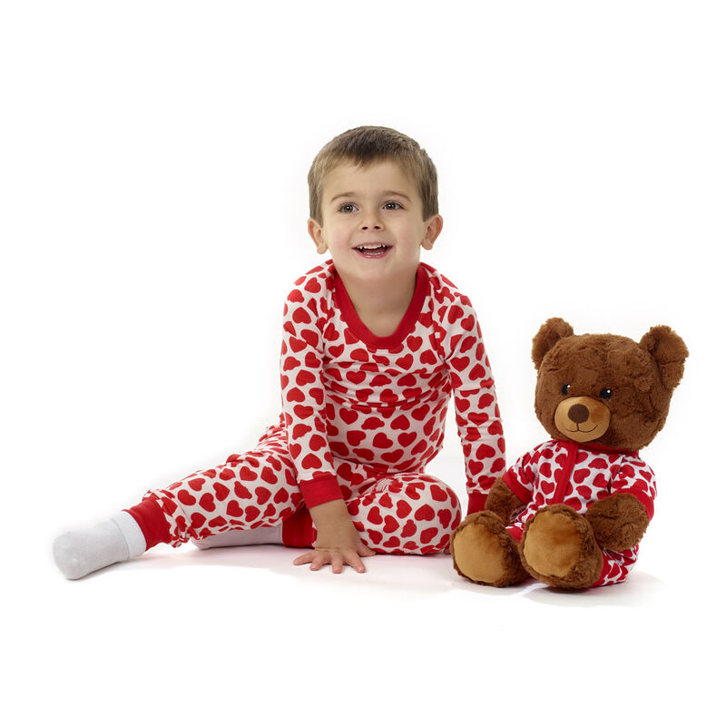 Build-A-Bear Pajama Shop™ Red Hearts PJ Top - Toddler and Youth