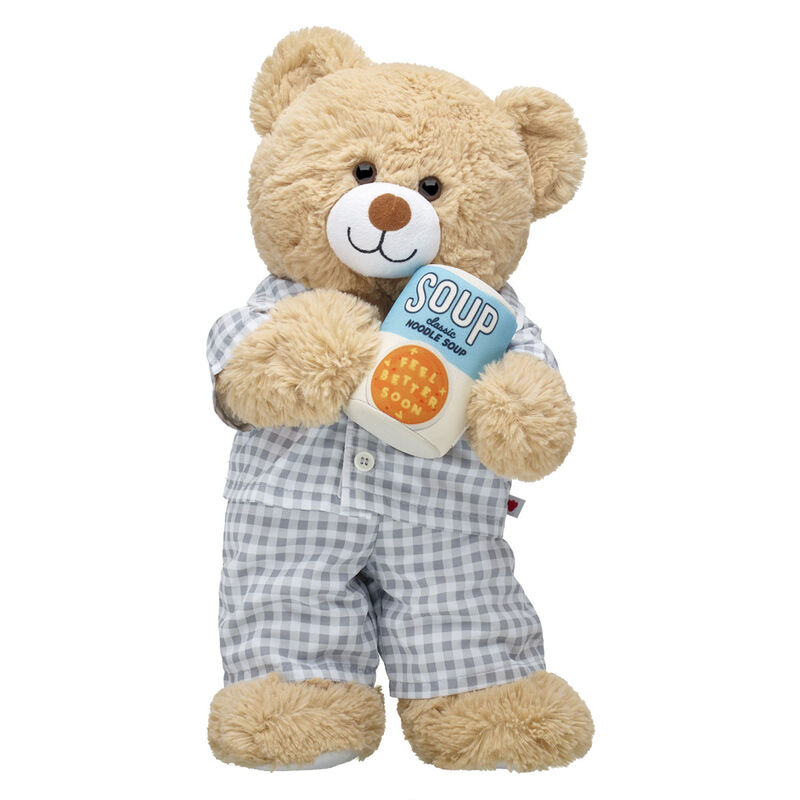 Online Exclusive Cuddly Brown Bear Feel Better Soon Gift Set