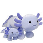 Giant Lavender Axolotl Stuffed Animal Gift Set 