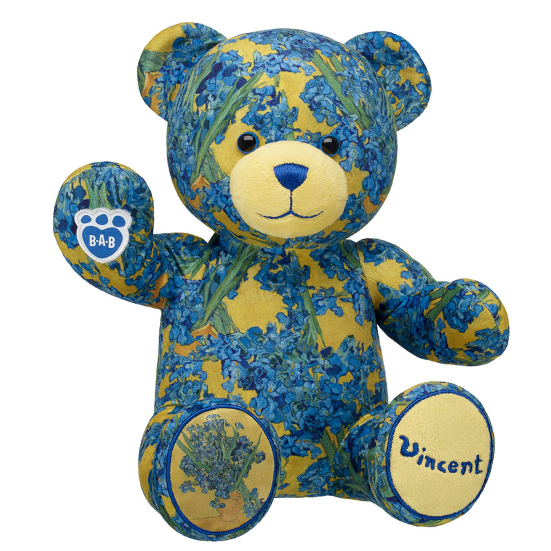 Online Exclusive Build-A-Bear x Van Gogh Museum Irises Bear