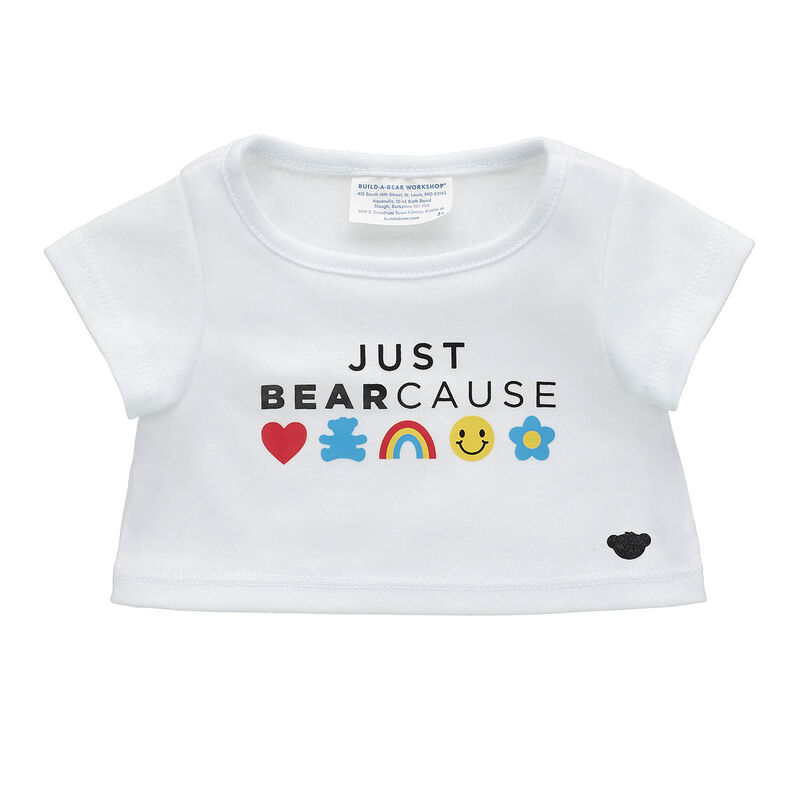 Just Bearcause Plush Toy T-Shirt - Build-A-Bear Workshop®