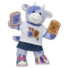 Purple Cow Stuffed Animal PB & J Gift Set 