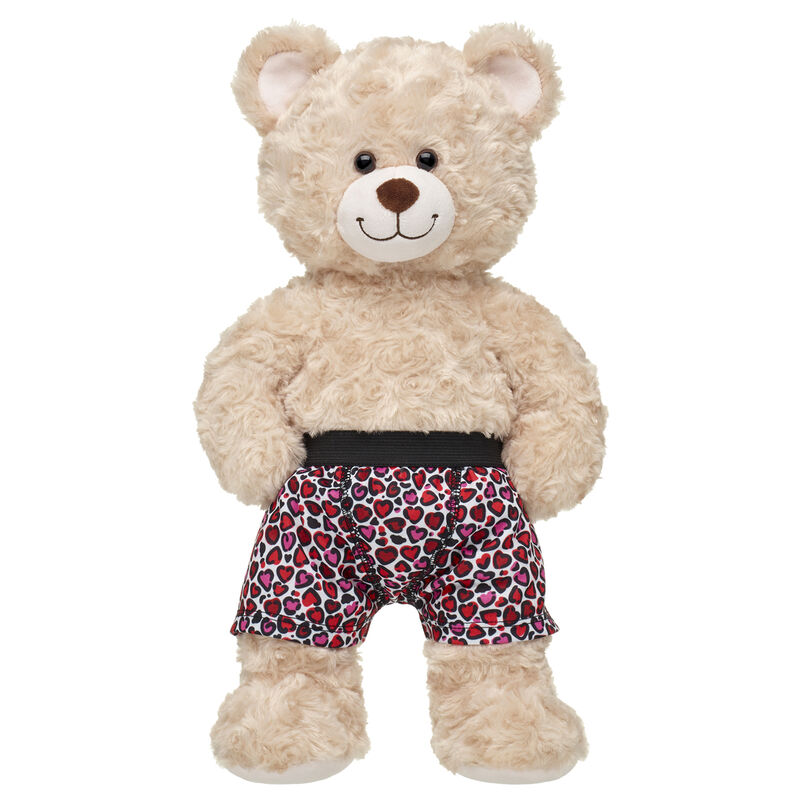 Online Exclusive Leopard Heart Boxers for Stuffed Animals - Build-A-Bear Workshop®