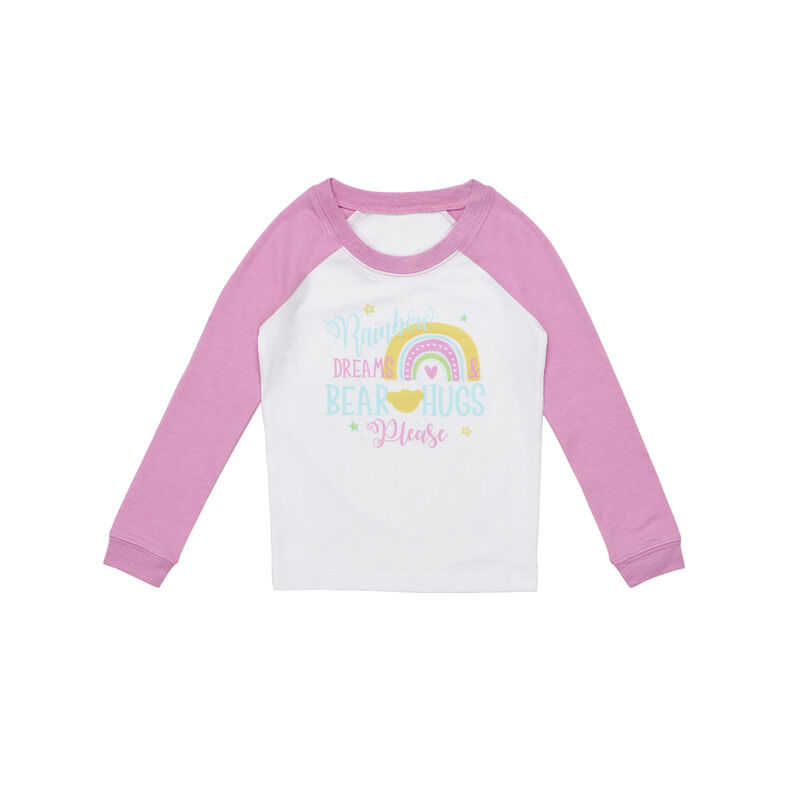 Build-A-Bear Pajama Shop™ Rainbow Dreams & Bear Hugs Please PJ Top - Toddler & Youth