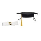 Graduation Cap and Diploma Set