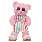 Pink Cuddles Teddy Bear Summer Outfit Gift Set