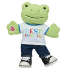 Spring Green Frog Stuffed Animal "Best Brother" Gift Set