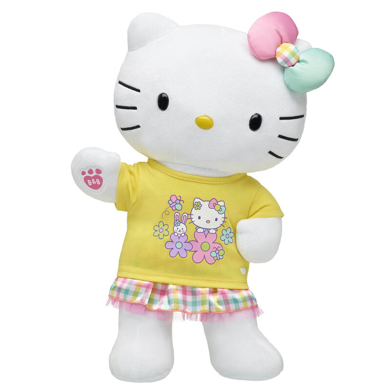 Spring Gingham Hello Kitty® Stuffed Animal Gift Set - Build-A-Bear Workshop®