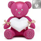 Shimmering Heart Build-A-Bear Collectible Featuring Swarovski® crystals and pearls with Personalized Sound
