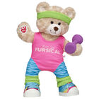 Online Exclusive Happy Hugs Teddy Bear '80s Exercise Gift Set  - Build A Bear Workshop®
