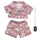 Khaki Digital Camo Uniform with USA Flag