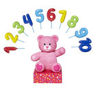 Build-A-Bear® Pink Bear Base with CeleBEARate Balloon Inserts (1-10)