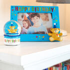 Build-A-Bear® Happy BEARthday! Blue Waterball & Photo Frame Gift Set