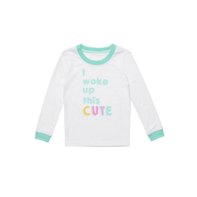 Build-A-Bear Pajama Shop™ "I Woke Up This Cute" PJ Top - Toddler and Youth 