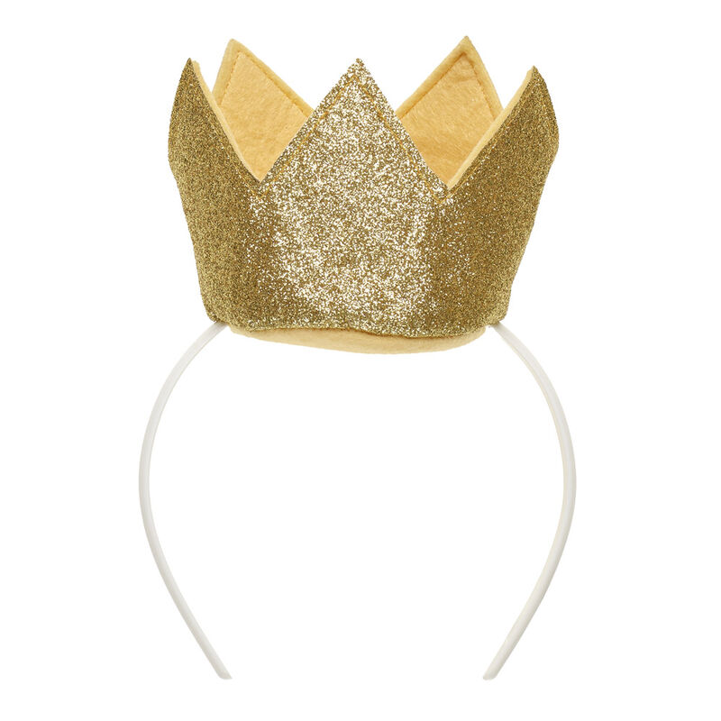 Online Exclusive Gold Crown Headband