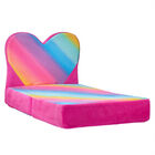 Rainbow Heart Chair Bed