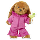 Online Exclusive Barkleigh™ Plush Pink Velour Tracksuit Gift Set