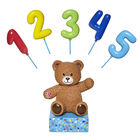 Online Exclusive Build-A-Bear® Brown Bear Base with CeleBEARate Balloon Inserts (1-5)