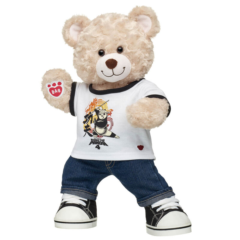 DreamWorks Kung Fu Panda 4 Happy Hugs Teddy Bear Gift Set - Build-A-Bear Workshop®