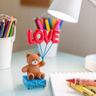 Build-A-Bear® Brown Bear Base with Love Balloon Insert