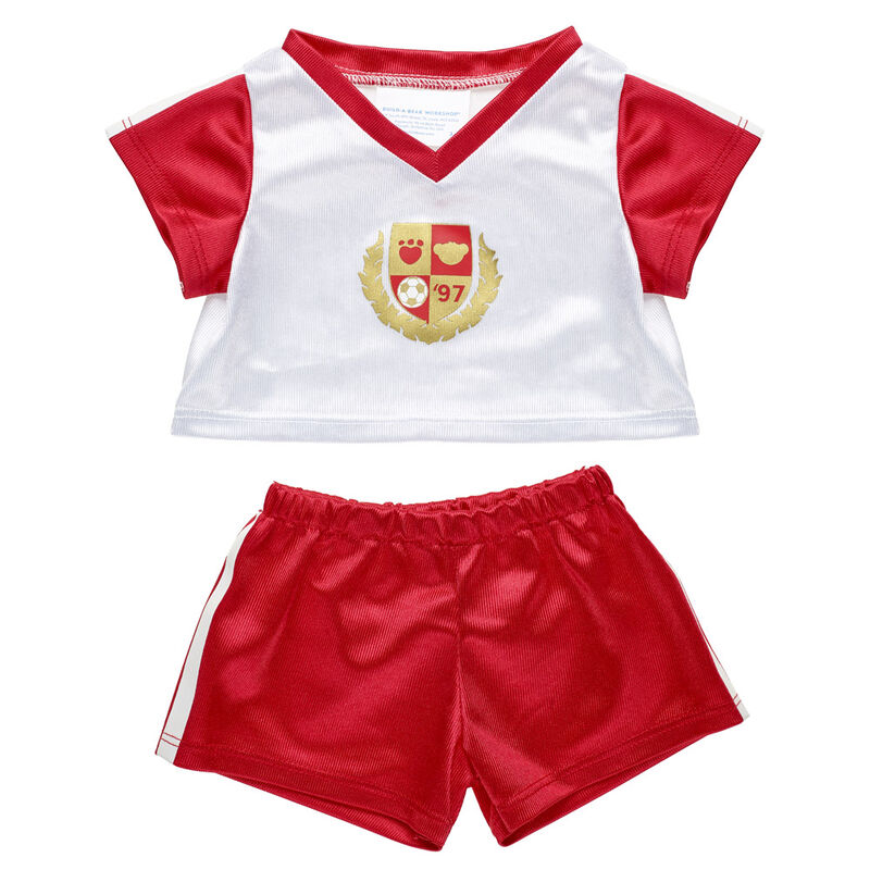 Online Exclusive Red & White Soccer Uniform